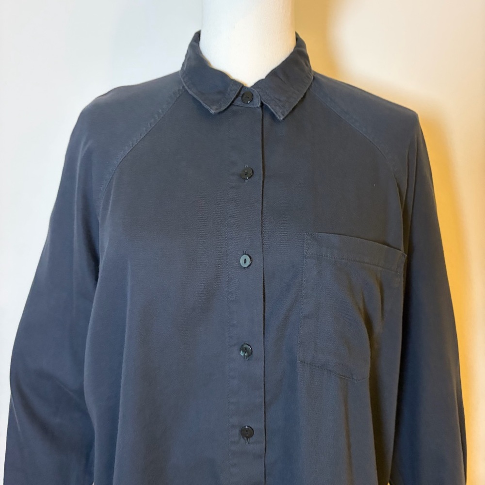 Universal Thread Oversized Raglan Button Down Shi… - image 5